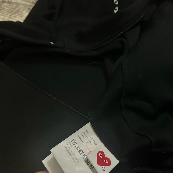 comme des garcons play 'black'